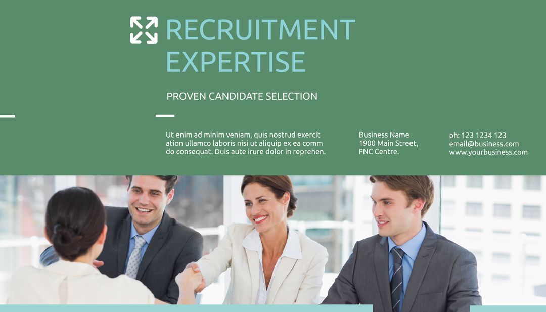 Professional Staffing Solutions Handshake Collaboration