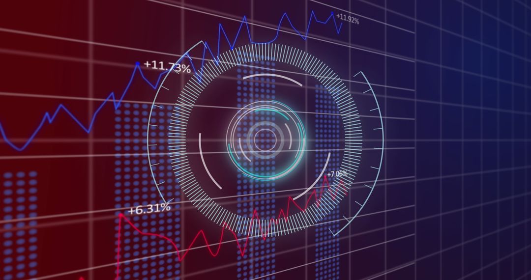 Digital Data Analysis Interface with Graphs and Scope - Free Images, Stock Photos and Pictures on Pikwizard.com