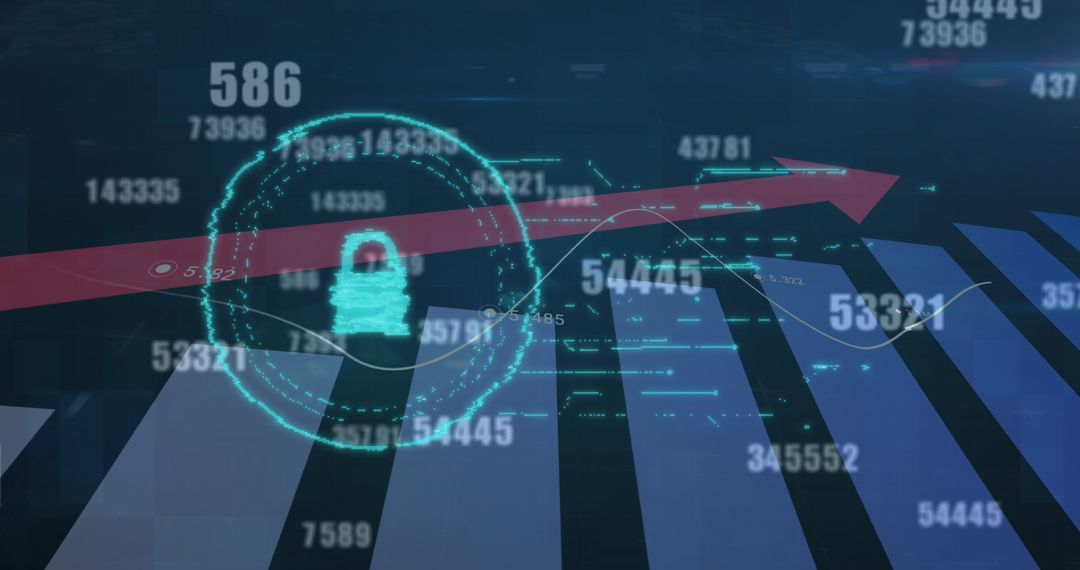 Holographic Lock Securing Digital Financial Data