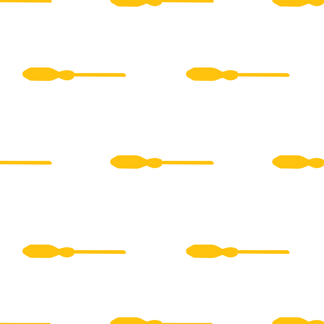 Sunny Screwdriver Pattern on Transparent Background