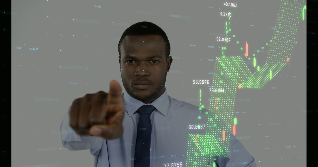 Tech-Savvy Professional Engaged in Data Analysis