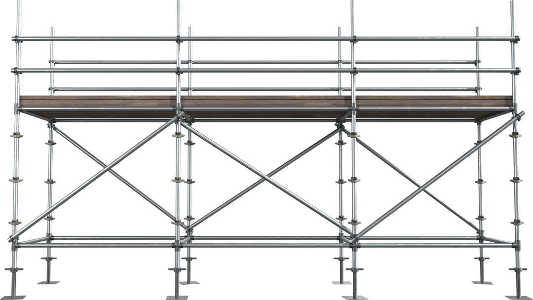 Transparent Construction Scaffolding View Elements Platform - Download Free Stock Images Pikwizard.com