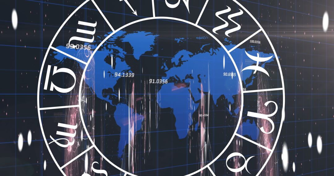 Zodiac Symbols Intertwining with Global Data Analytics