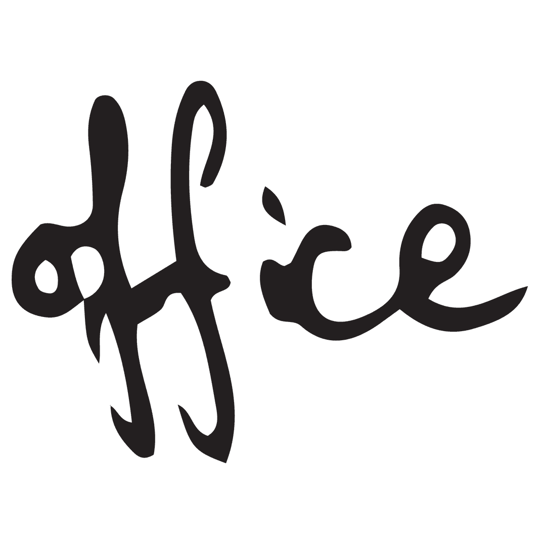 Artistic Office Text Design on Transparent Background