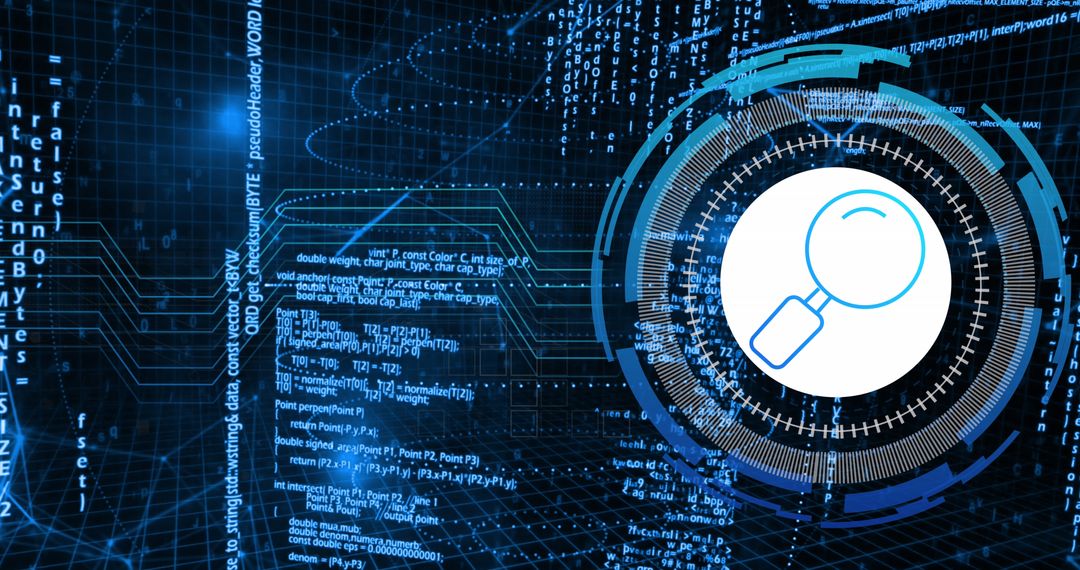 Data Processing with Magnifying Glass over Digital Interface