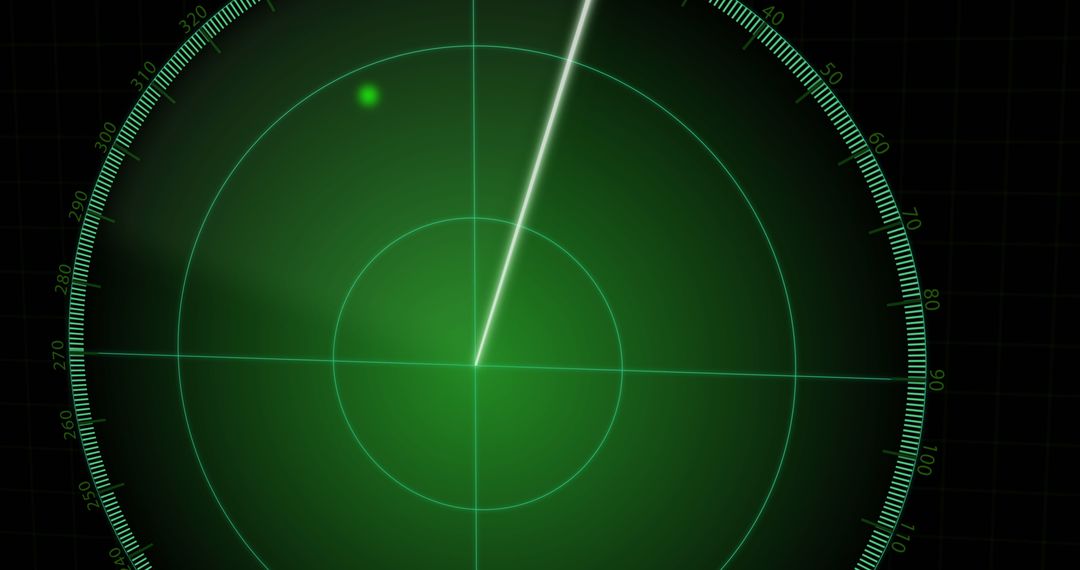 Green Radar Screen Detecting Moving Objects on Dark Background - Free Images, Stock Photos and Pictures on Pikwizard.com