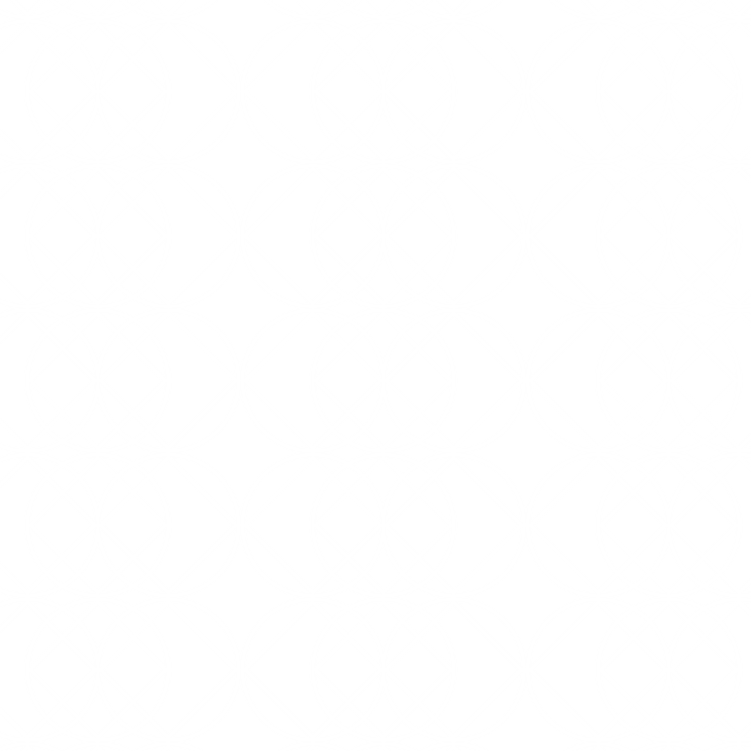 Intricate White Shapes on Transparent Background Pattern