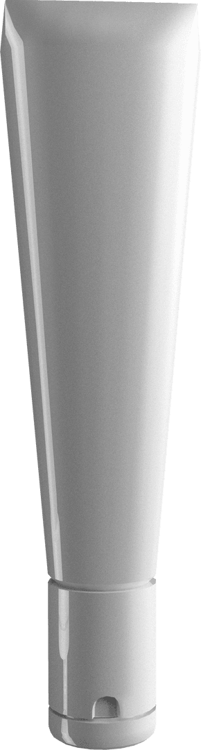 Transparent Cosmetic Tube Mockup