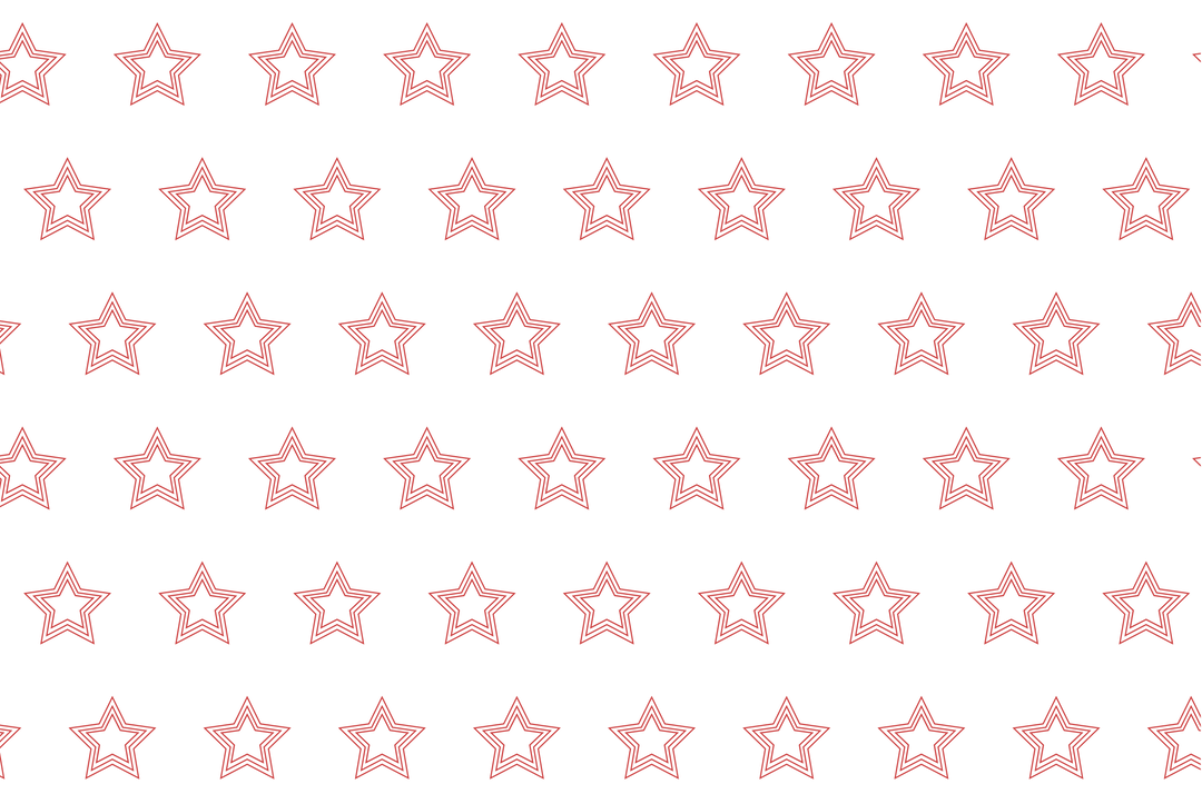 Rows of Red Stars on Transparent Background for Patterns and Designs - Download Free Stock Images Pikwizard.com