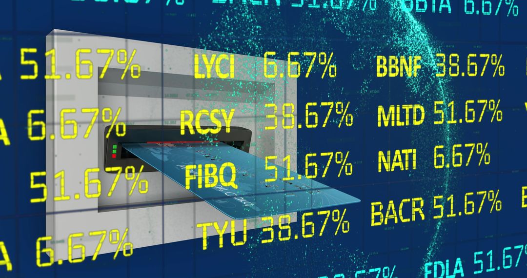 Digital Finance Display and Credit Card Integration