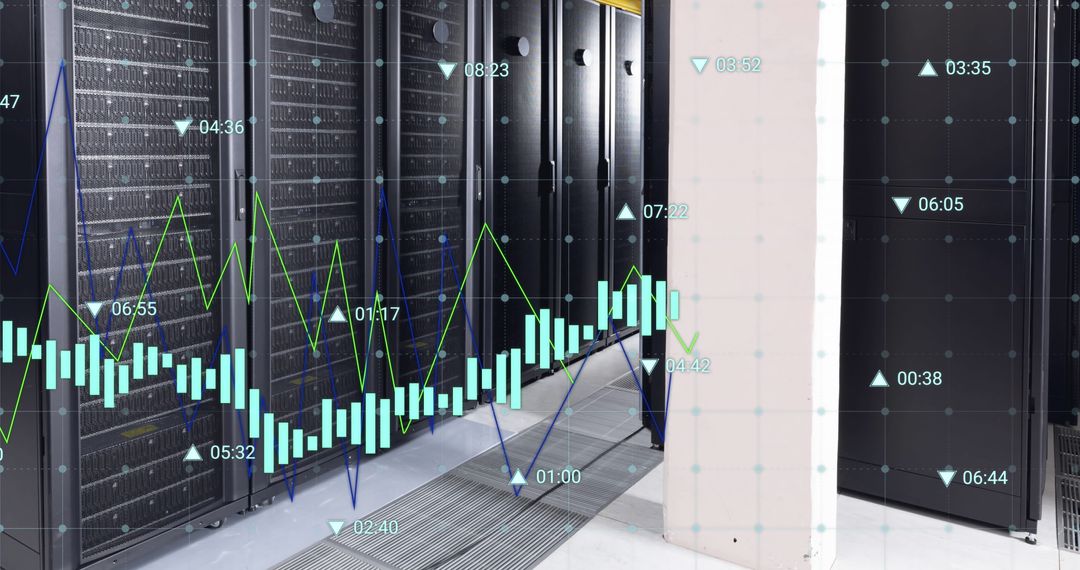 Digital Security Analytics Overlaid on Data Center Servers