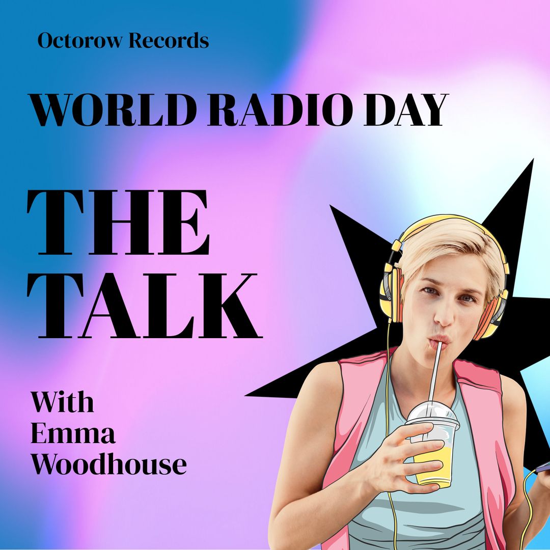 World Radio Day Celebration Graphic with Energy and Color