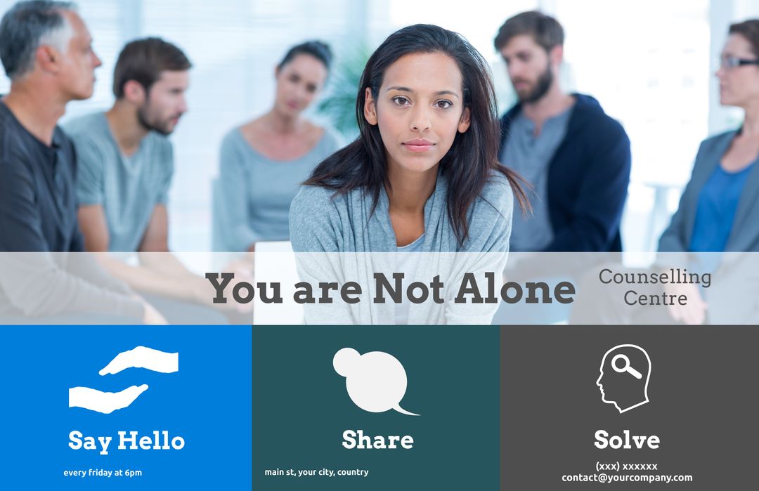 Empowering Mental Health Support Group Session