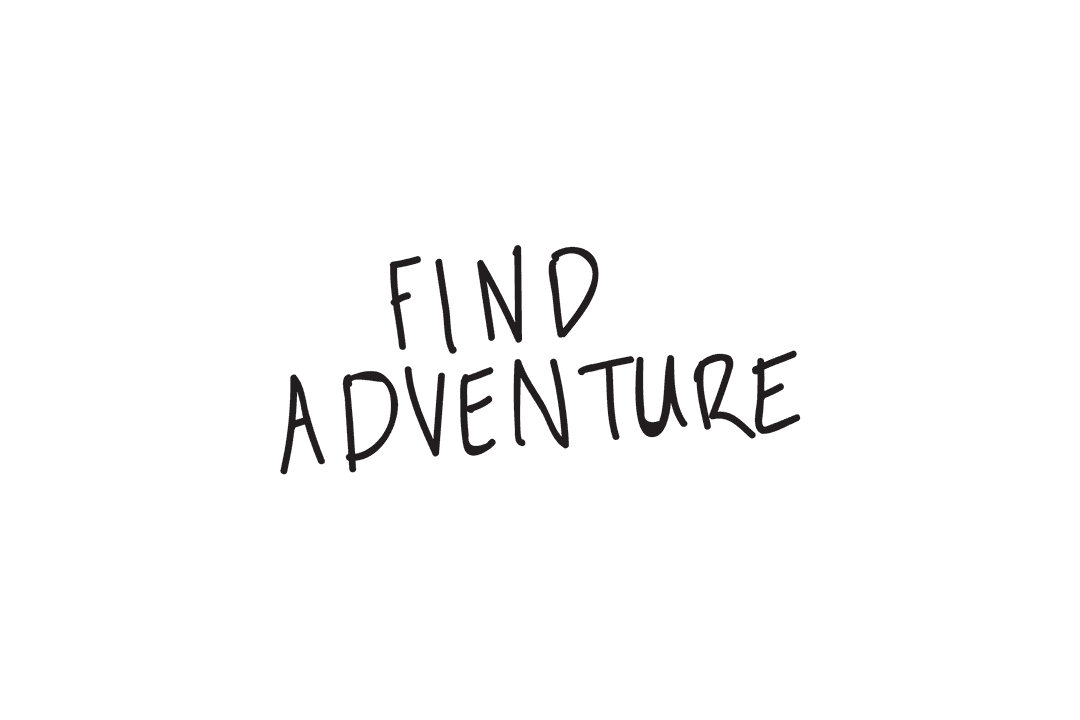 Find Adventure Motivational Text on Transparent Background