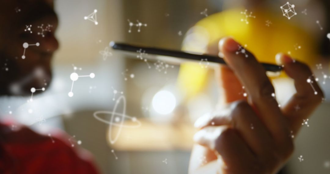 Chef Examining Banana for Culinary Inspiration