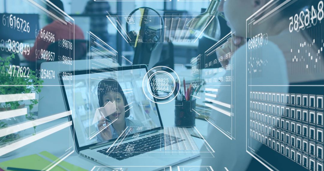 Virtual Interface Overlay in Collaborative Remote Meeting