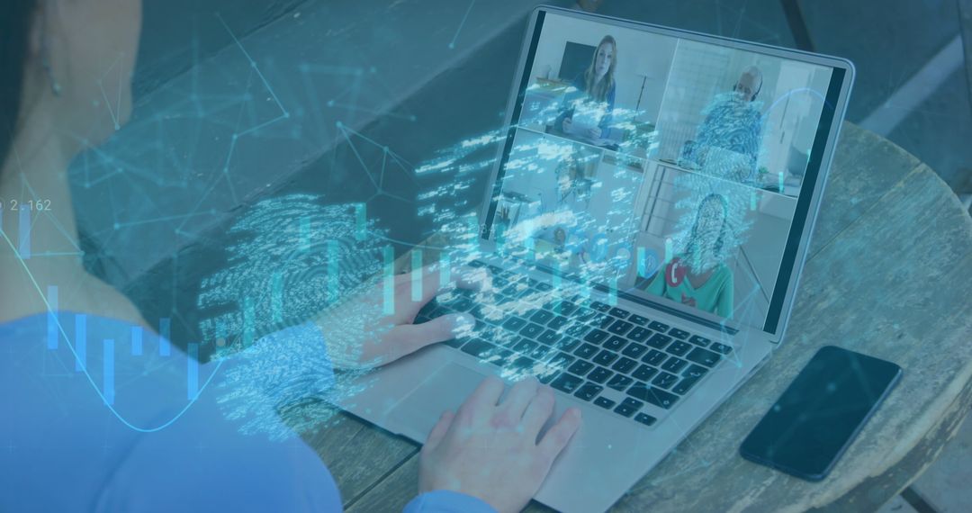 Digital Safety in Virtual Meetings with Biometric Security Concept