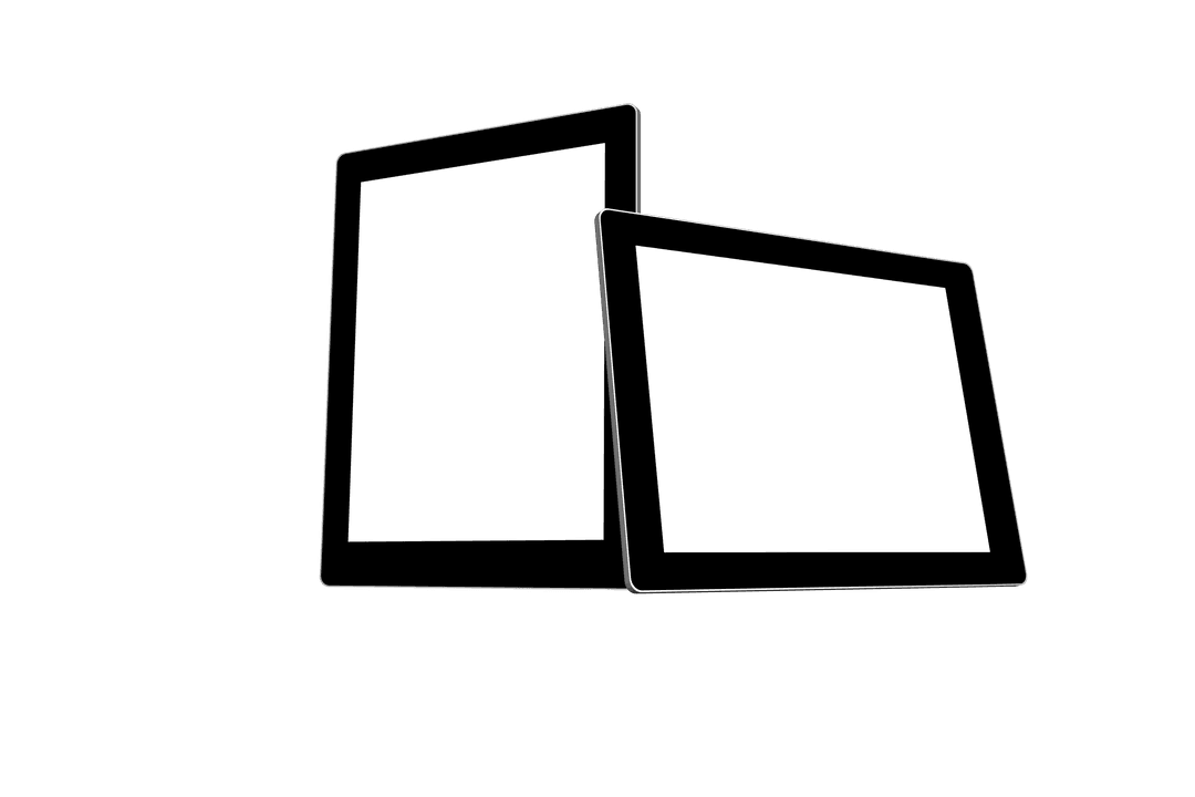 digital tablets floating on transparent background vector - Download Free Stock Images Pikwizard.com