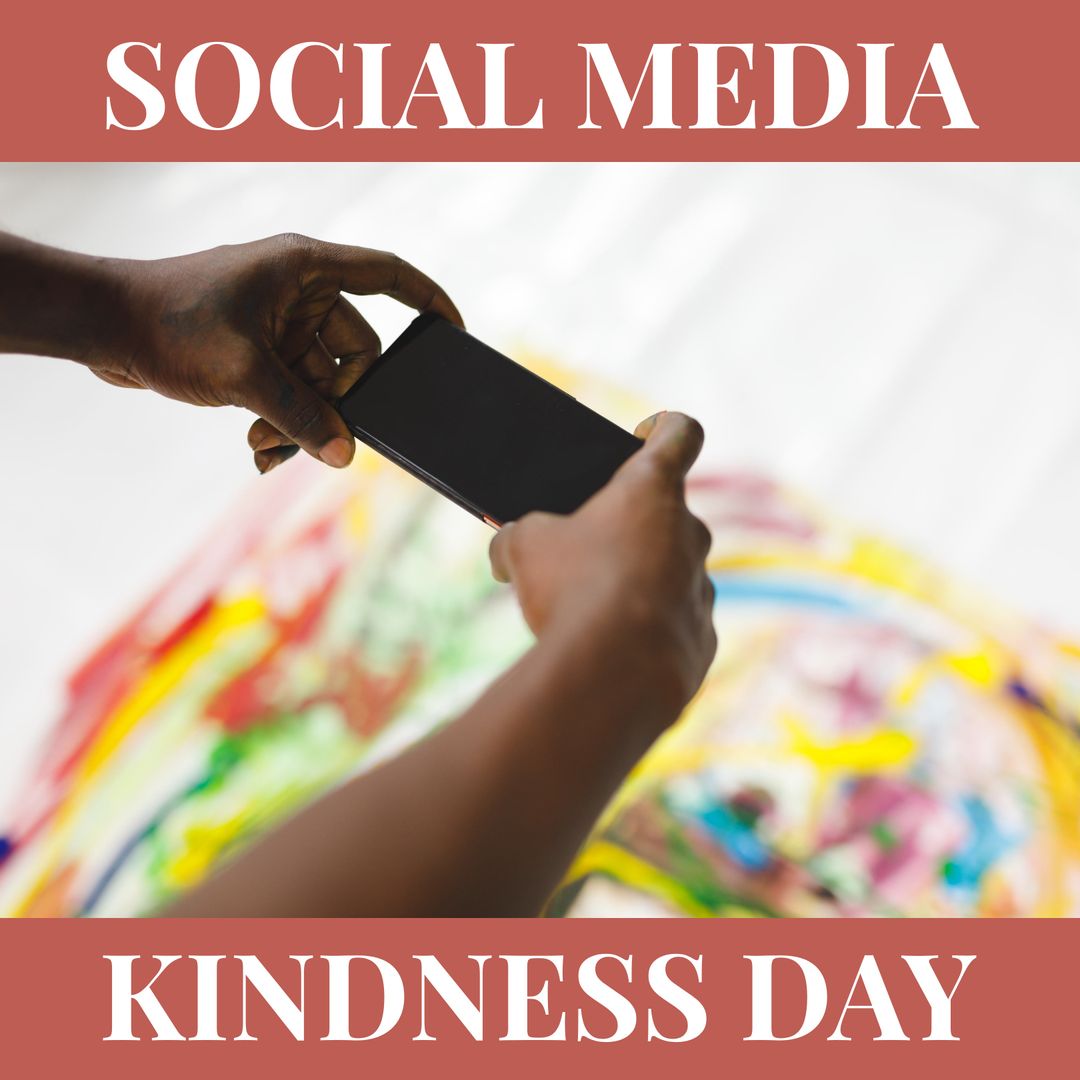 Celebrating Kindness with Art and Technology on Social Media