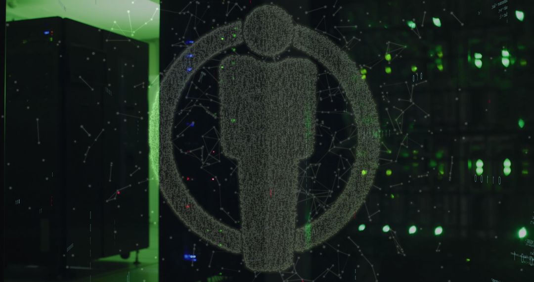 Digital Transformation and Data Processing in Server Room