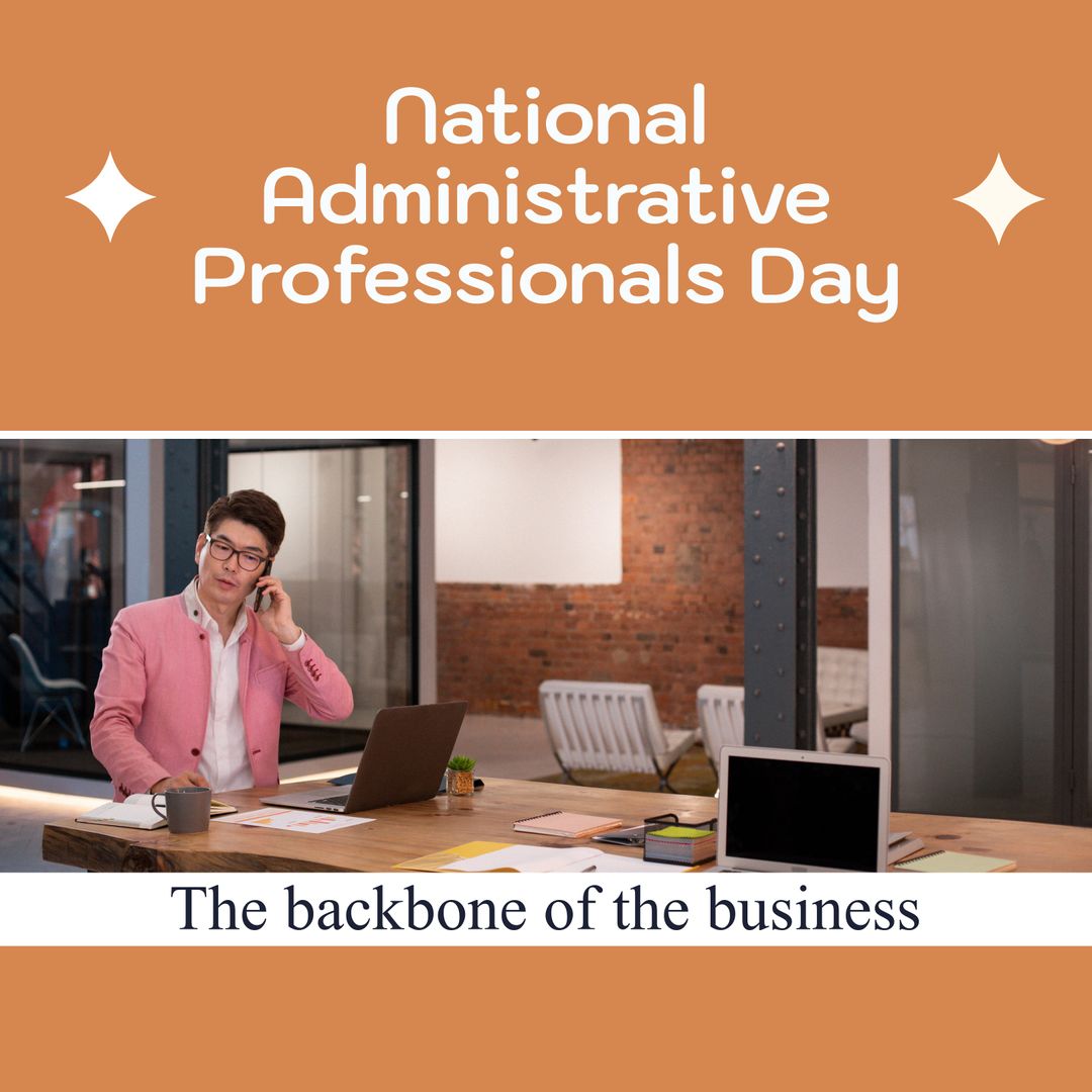 National Administrative Professionals Day Celebration in Modern Office from Pikwizard