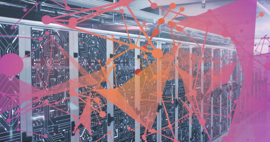 Data Processing Networks Over Computer Servers