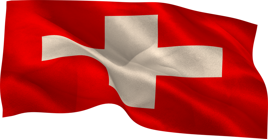 Waving Transparent Swiss Flag Scene Highlighting Tradition - Download Free Stock Images Pikwizard.com