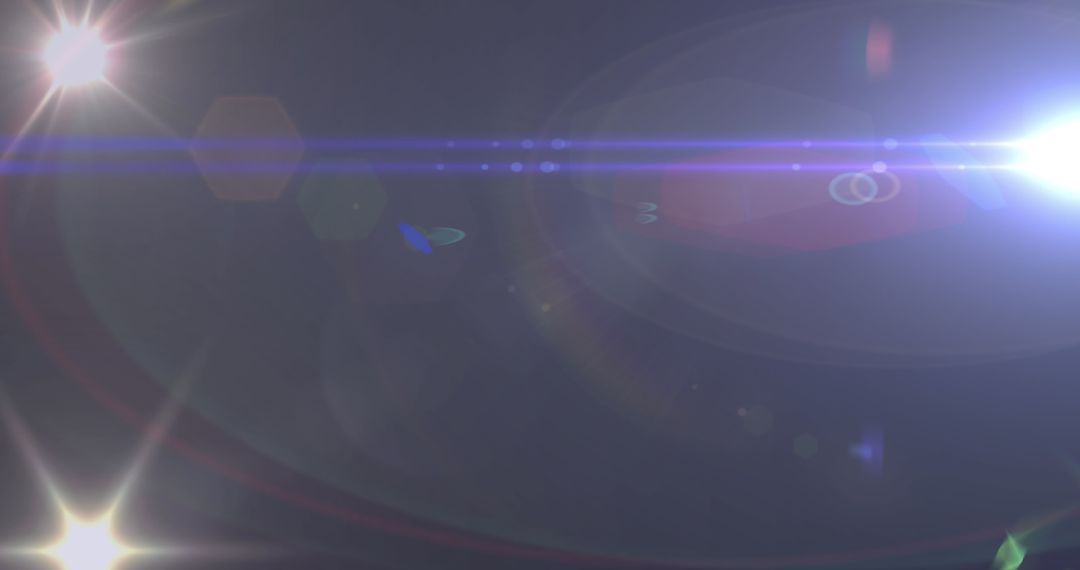 Dynamic Light Beams with Spectacular Lens Flare Effects