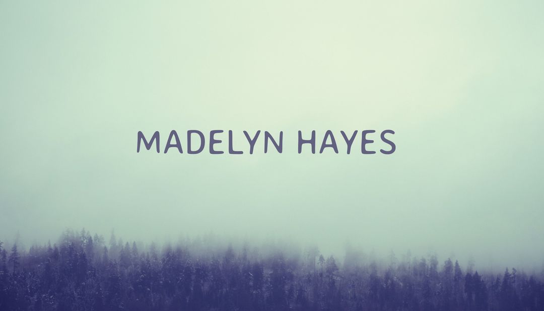 Foggy Forest Background with Eerie Ambiance