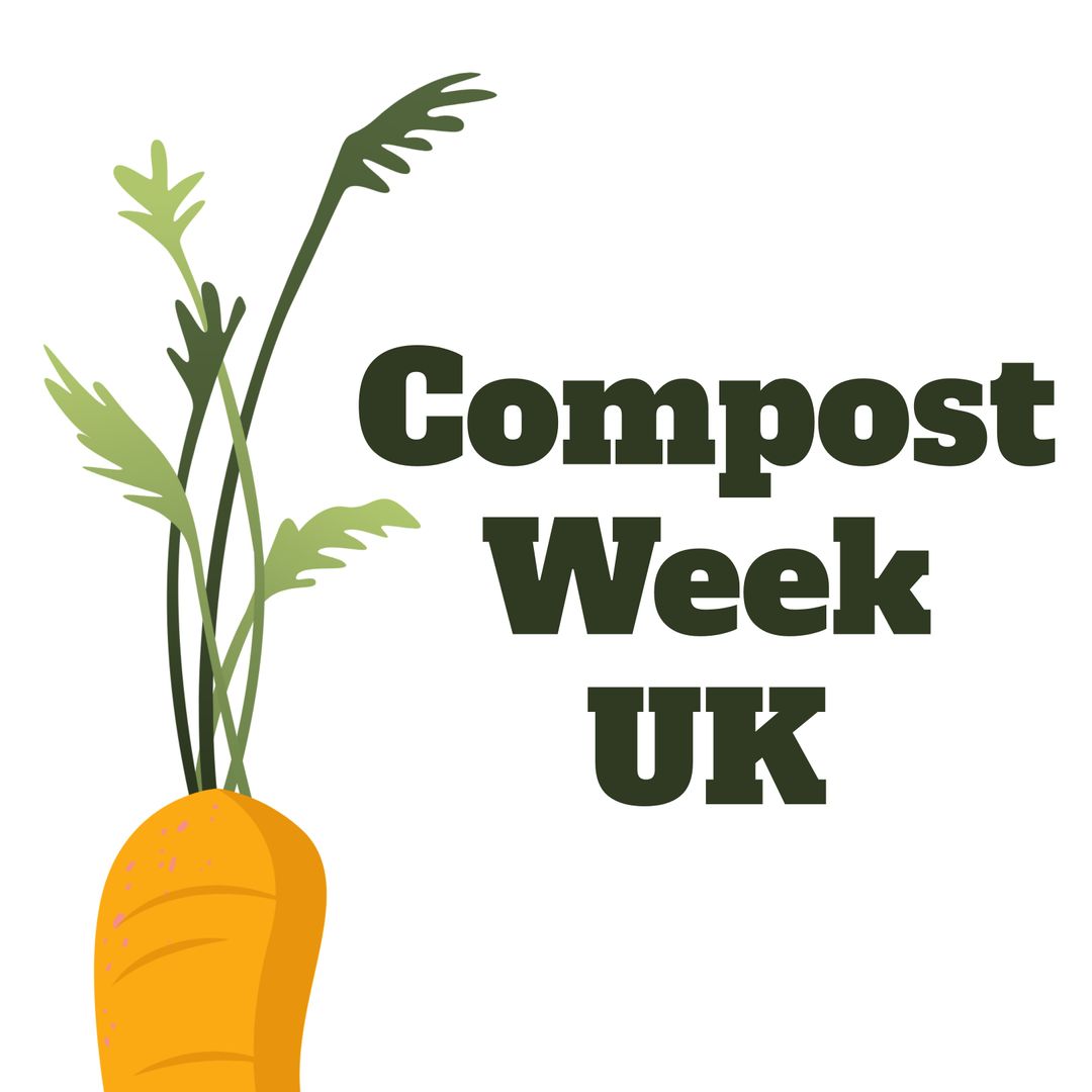 Compost Week UK Campaign with Carrot Top Graphic