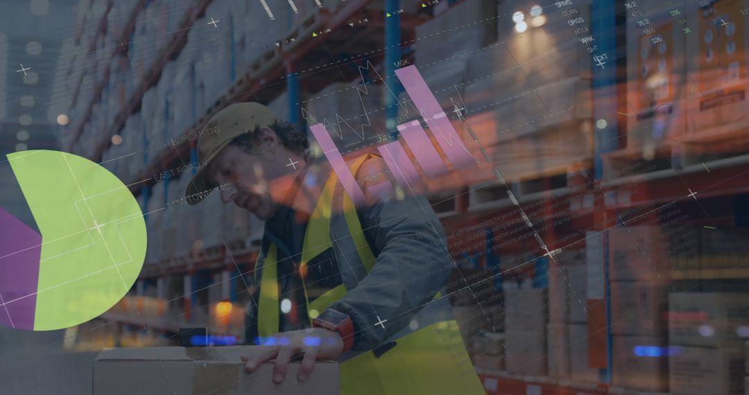 Warehouse Worker with Financial Overlay Enhancing Trade Strategy