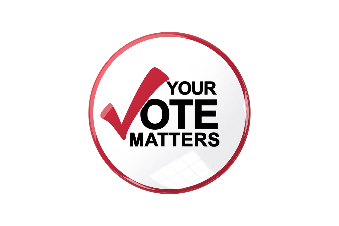 Your Vote Matters Text with Checkmark Transparent Background Isolated Vector - Download Free Stock Images Pikwizard.com