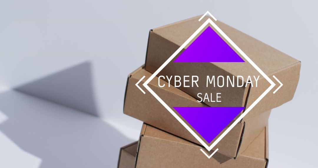 Cyber Monday Sale Gift Boxes Piled Up