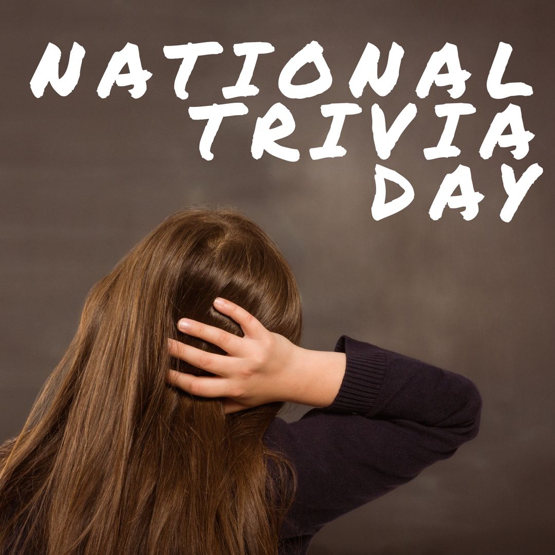National Trivia Day Celebrate Puzzle Learning
