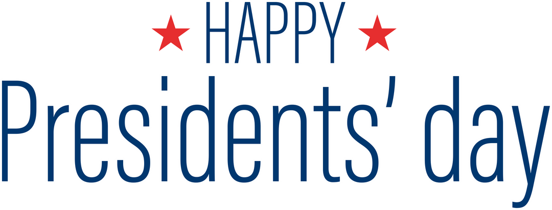 Happy Presidents' Day Text on Transparent Background - Download Free Stock Images Pikwizard.com