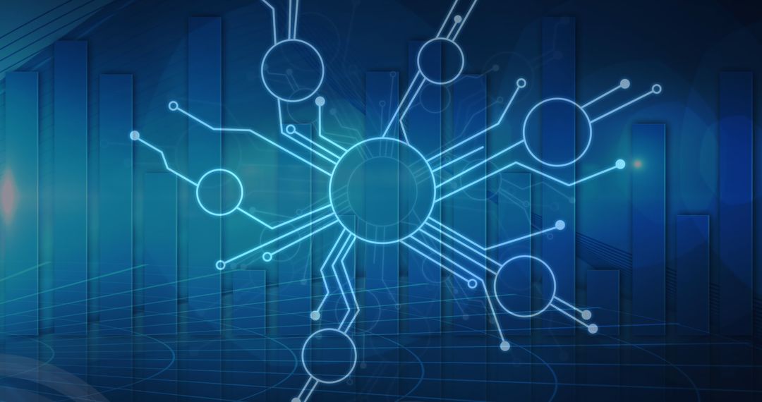 Digital Network Connections on Architectural Model