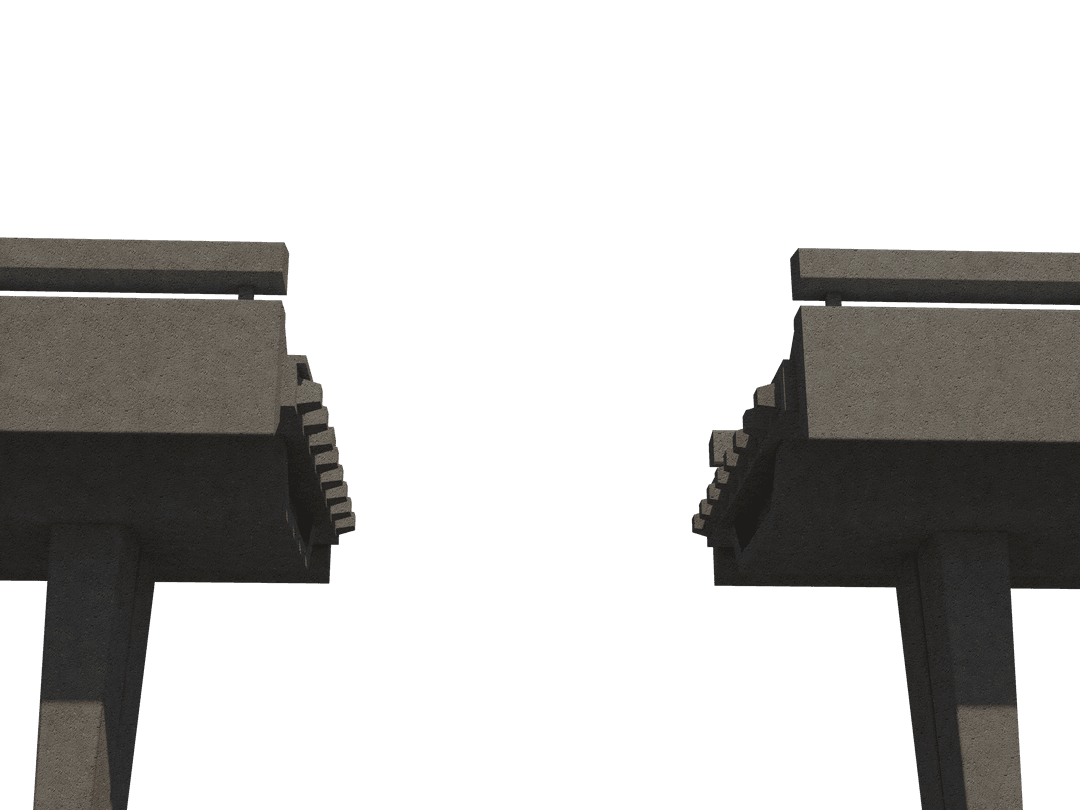 Bridge Construction PNG on Transparent Background