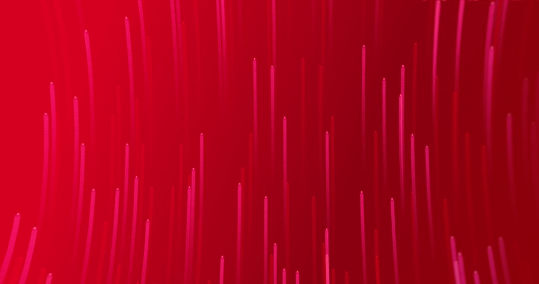 Dynamic Red Light Trails in Hypnotic Motion