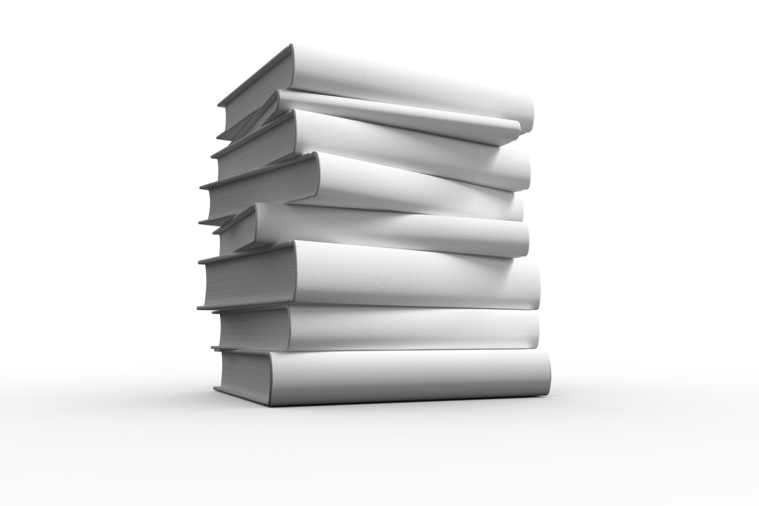 Illustration of Stack of Books on Transparent Background for Reading and Knowledge Concepts - Download Free Stock Images Pikwizard.com