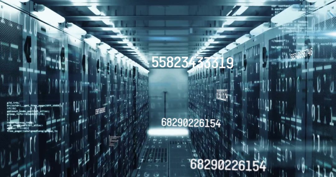 Digital Data Flow in Computer Server Room Environment