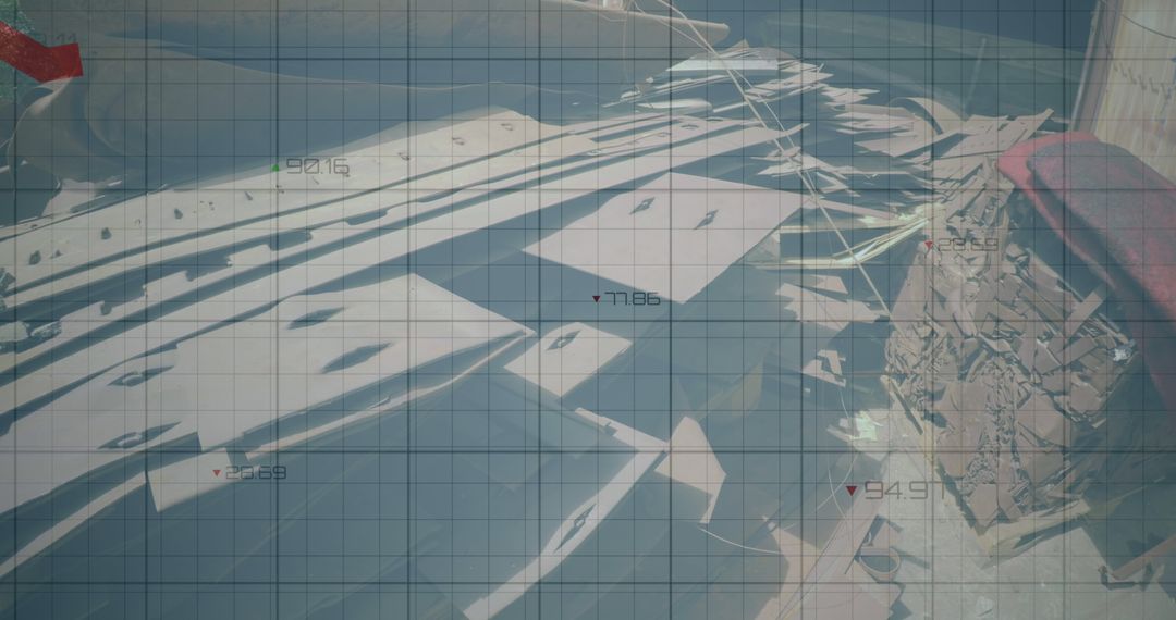 Data Overlayered on Landfill Scene: Tech Meets Waste Management