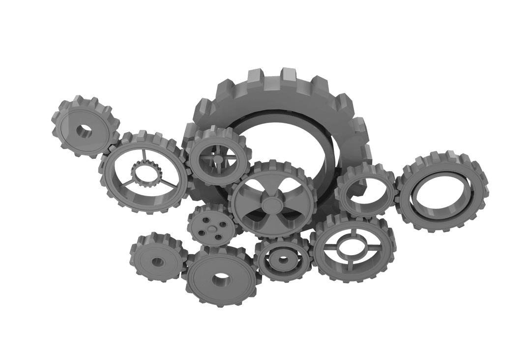 Transparent Digital Grey Cogs for Engineering Design