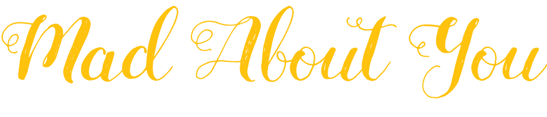 Handwritten Mad About You Text Transparent Design