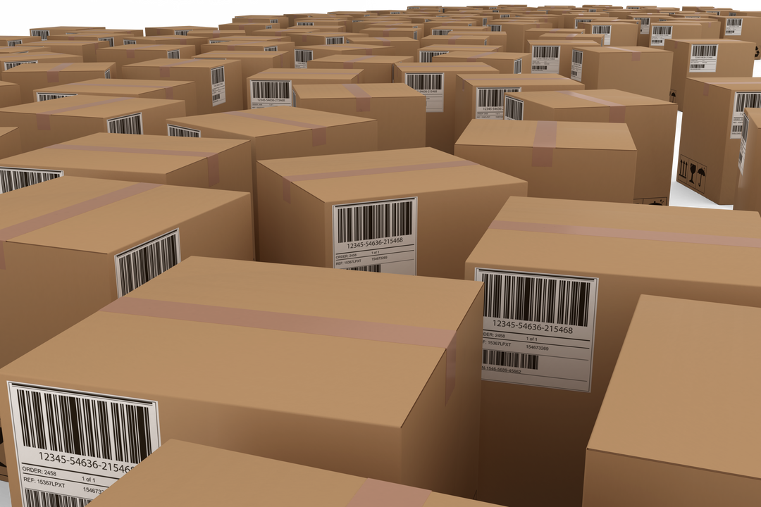 Numerous Cardboard Boxes Stacked for Shipping Transparent Background - Download Free Stock Images Pikwizard.com