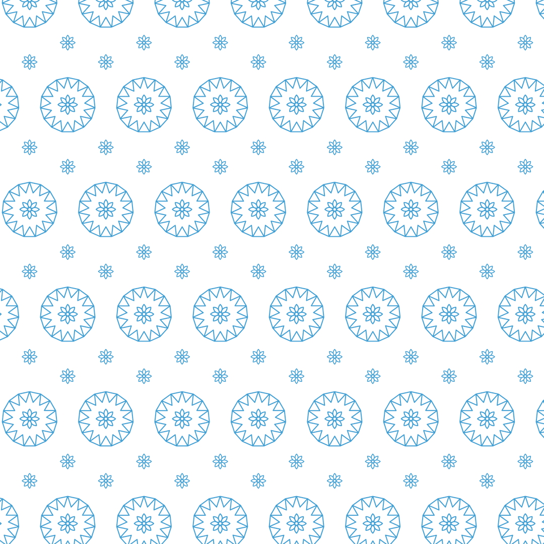 Transparent Blue Abstract Circular Pattern Background