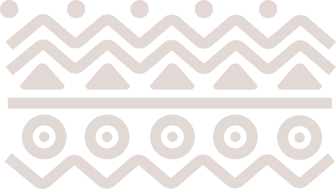 Minimalist Abstract Geometric Border on Transparent Background