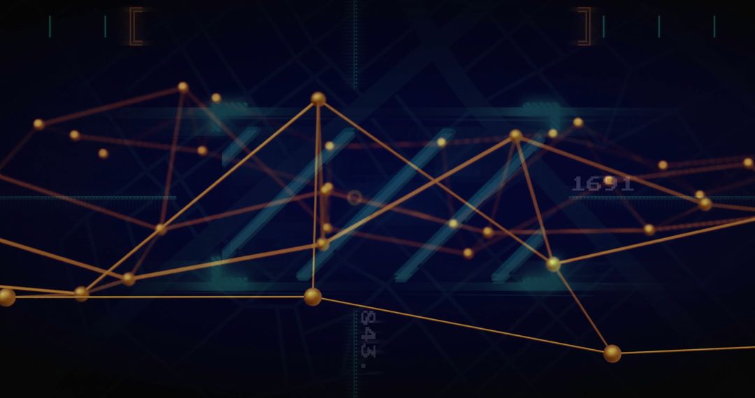 Digital Data Processing Globe Connections Network