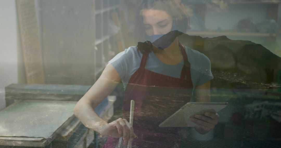 Artisan Crafting with Digital Technology at Creative Studio