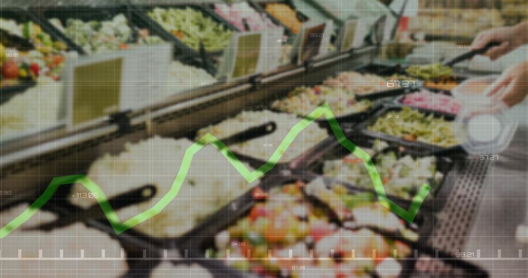 Selecting Fresh Salad Ingredients with Nutritional Data Interface