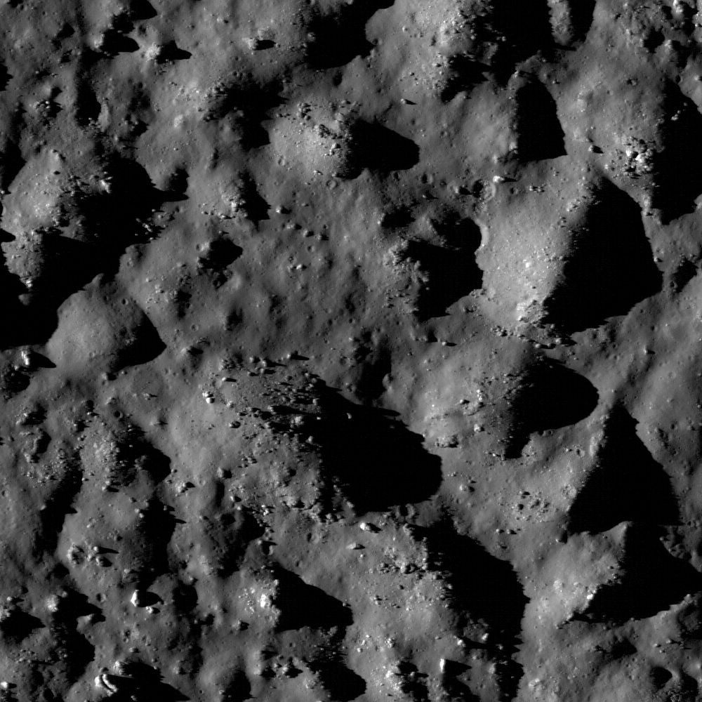 Detailed Surface of Tycho Crater on the Moon - Free Images, Stock Photos and Pictures on Pikwizard.com